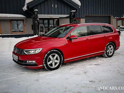 Röd Begagnad 2018 VW Passat GT Kombi | 159 900 kr (Marknadspris)