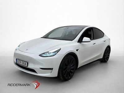 Begagnad Tesla Model Y Performance 392 kW (534 HK) 2023 Vit SUV