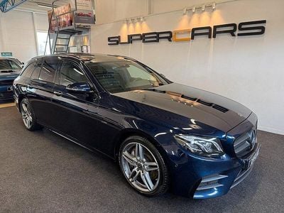 Begagnad Mercedes E300 AMG 306 HK (225 kW) 2019 Blå Kombi