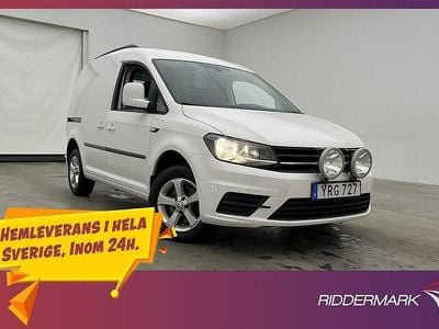 Vit Begagnad 2019 VW Caddy Minibuss | 144 800 kr (Marknadspris)