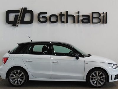 begagnad Audi A1 1.2 TFSI S-Line Svart Optik Nyservad Vhjul Sport Edt