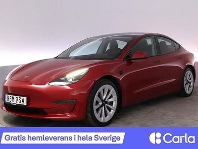 Röd Begagnad 2023 Tesla Model 3 Long Range AWD Sedan | 316 900 kr (Marknadspris)