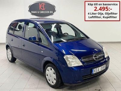 Begagnad Opel Meriva 101 HK (74 kW) 2005 Blå Minibuss