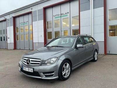 Begagnad Mercedes C220 AMG 170 HK (125 kW) 2012 Silver Kombi