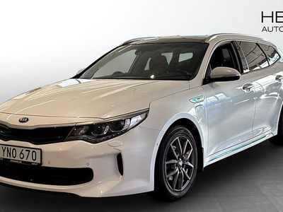 Begagnad Kia Optima Sport 205 HK (150 kW) 2018 Vit Kombi