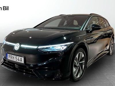 Svart Begagnad 2024 VW ID.7 Pro Performance Kombi | 499 900 kr (Marknadspris)
