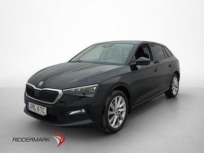 Begagnad Skoda Scala 110 HK (80 kW) 2021 Svart Halvkombi