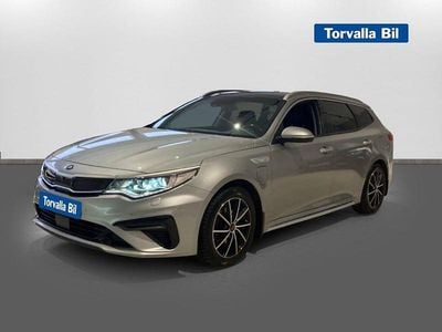 Begagnad Kia Optima Advance 205 HK (150 kW) 2019 Grå Kombi