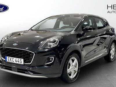 Svart Begagnad 2022 Ford Puma Titanium Kombi | 199 900 kr (Marknadspris)