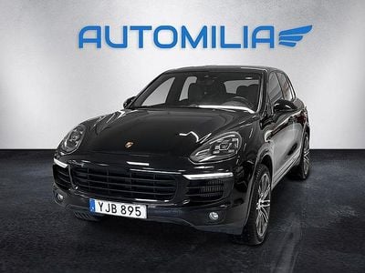 Svart Begagnad 2016 Porsche Cayenne S Platinum Edition SUV | 319 900 kr