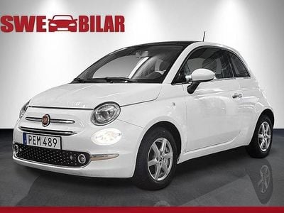 Vit Begagnad 2017 Fiat 500 Lounge Cab | 119 900 kr