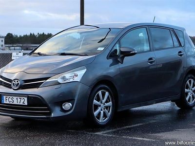 Mörkgrå Begagnad 2014 Toyota Verso Minibuss | 74 900 kr (Marknadspris)