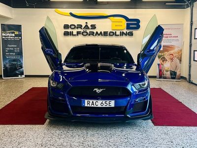 Begagnad Ford Mustang 301 HK (221 kW) 2015 Blå Sportkupé