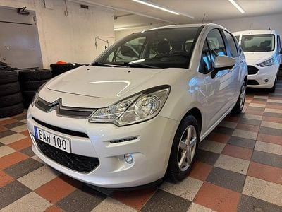 Begagnad Citroën C3 PureTech 82 HK (60 kW) 2014 Vit Halvkombi