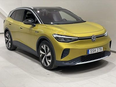 Gul Begagnad 2021 VW ID.4 Pro Performance SUV | 244 900 kr (Marknadspris)