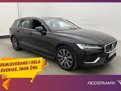 Svart Begagnad 2021 Volvo V60 Inscription Kombi | 304 700 kr