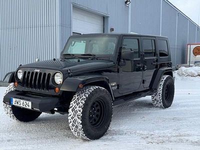 Svart Begagnad 2008 Jeep Wrangler Unlimited SUV | 224 900 kr (Marknadspris)