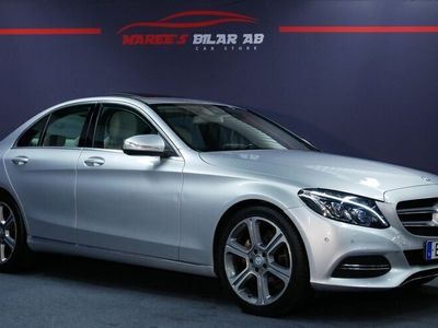 begagnad Mercedes C220 d 170hk BlueTEC 7G-Tronic Plus Taklucka