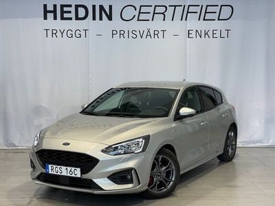 begagnad Ford Focus ST-Line Edition 1.0 AUT Carplay Fjärrstart 2022, Halvkombi