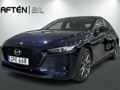 Begagnad Mazda 3 Sky 150 HK (110 kW) 2022 Blå Halvkombi