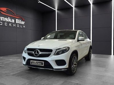 Begagnad Mercedes GLE350 AMG 258 HK (189 kW) 2017 Vit Sportkupé