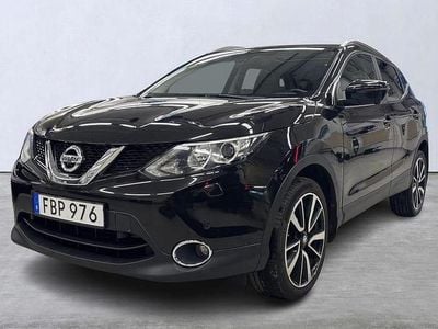 Begagnad Nissan Qashqai 112 HK (82 kW) 2016 Svart SUV