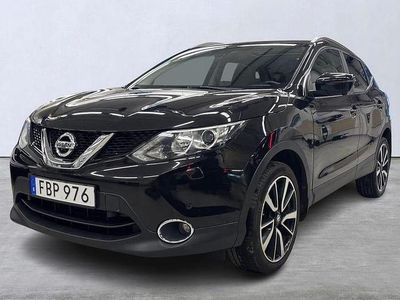 Begagnad Nissan Qashqai 112 HK (82 kW) 2016 Svart SUV