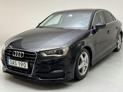 Svart Begagnad 2014 Audi A3 Sedan | 99 000 kr