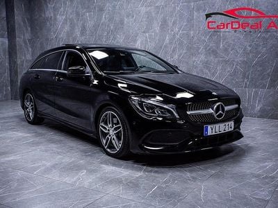Begagnad Mercedes CLA220 Shooting Brake AMG 177 HK (130 kW) 2017 Svart Kombi