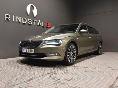 begagnad Skoda Superb 2.0 TSI 280 HK DSG 4x4 DRAG NAVI PANO L&K 19"