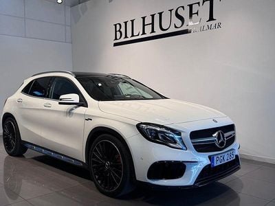 Begagnad Mercedes GLA45 AMG AMG 381 HK (280 kW) 2017 Vit SUV