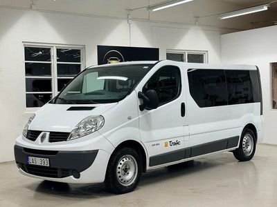 Vit Begagnad 2010 Renault Trafic Minibuss | 179 900 kr