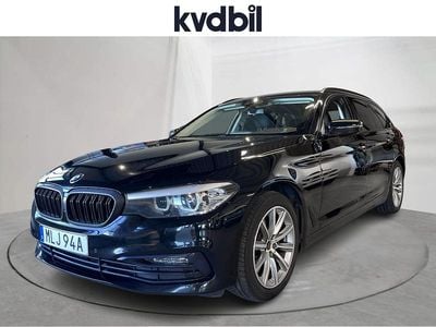 Svart Begagnad 2019 BMW 520 Sport Line Kombi | 249 800 kr (Bra pris)