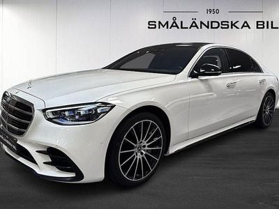 Begagnad Mercedes S580 AMG 510 HK (375 kW) 2021 Vit Sedan