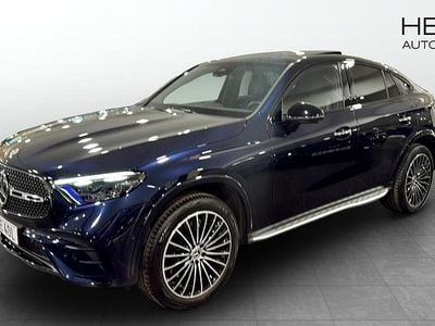 Blå Begagnad 2023 Mercedes GLC400d AMG Sportkupé | 749 900 kr (Marknadspris)
