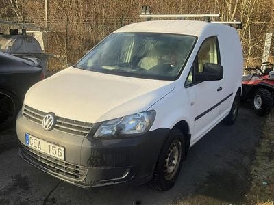 Vit Begagnad 2012 VW Caddy Minibuss | 49 000 kr (Bra pris)