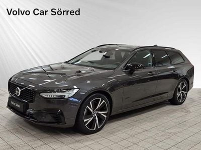 Grå Begagnad 2021 Volvo V90 R-Design Kombi | 409 000 kr (Marknadspris)