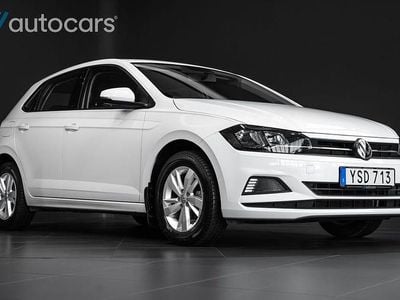 Vit Begagnad 2018 VW Polo Halvkombi | 198 000 kr (Dyr)
