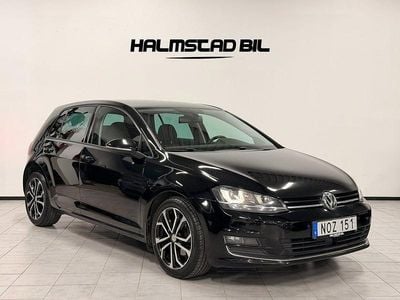 Svart Begagnad 2014 VW Golf VII Halvkombi | 104 500 kr (Lite dyr)