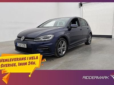 Begagnad VW Golf VII R-line 150 HK (110 kW) 2020 Mblå
