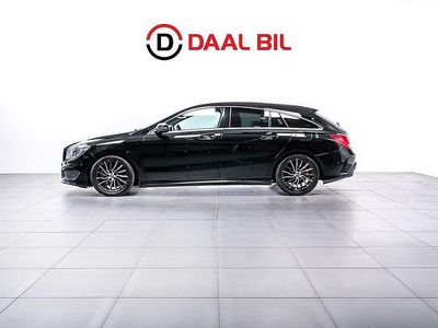 Begagnad Mercedes CLA220 Shooting Brake AMG line 177 HK (130 kW) 2016 Svart Kombi