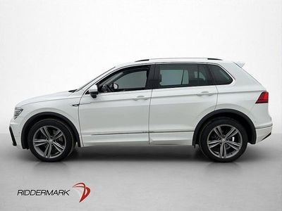 Begagnad VW Tiguan R-line 190 HK (139 kW) 2018 Vit SUV
