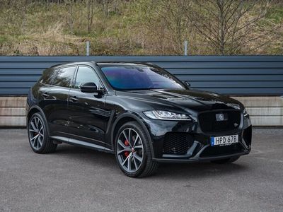 begagnad Jaguar F-Pace SVR Sv-Såld