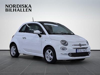 Begagnad Fiat 500 Lounge 69 HK (50 kW) 2016 Vit Halvkombi