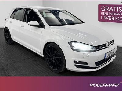 begagnad VW Golf 2.0 TDI Värmare Sensorer Dragkrok 2013, Halvkombi