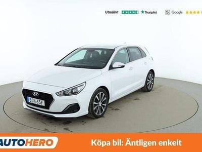Begagnad Hyundai i30 141 HK (103 kW) 2020 Vit Halvkombi