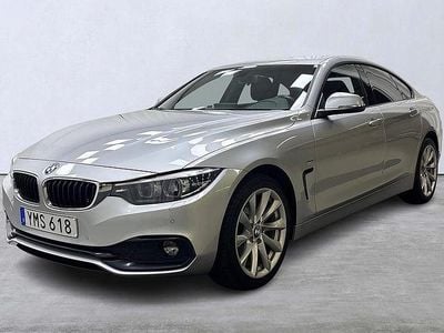 Begagnad BMW 420 Sport Line 190 HK (139 kW) 2017 Silver Sportkupé