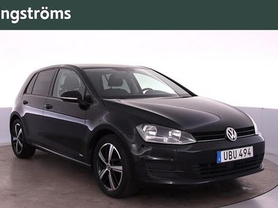Svart Begagnad 2016 VW Golf VII Kombi | 99 000 kr (Marknadspris)