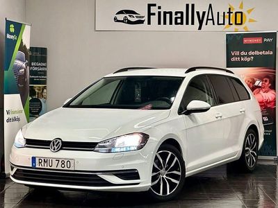 Vit Begagnad 2018 VW Golf VII SE Kombi | 139 900 kr (Marknadspris)