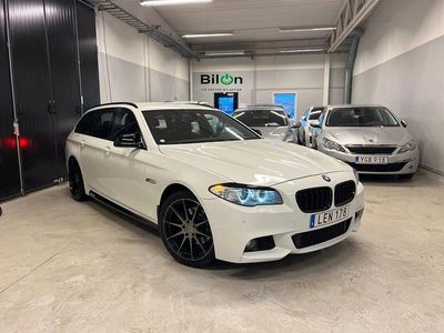 Vit Begagnad 2010 BMW 520 M Sport Kombi | 124 900 kr (Dyr)